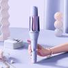 lena auto rotating curling iron, negative ion