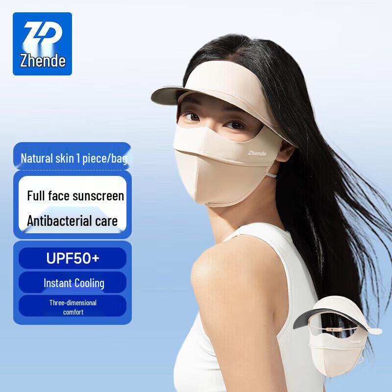 ZHENDE Women s Full Face UV Protection Sun Mask