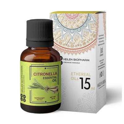 Huile essentielle de citronnelle (15 ml), Huile essentielle de citronnelle,