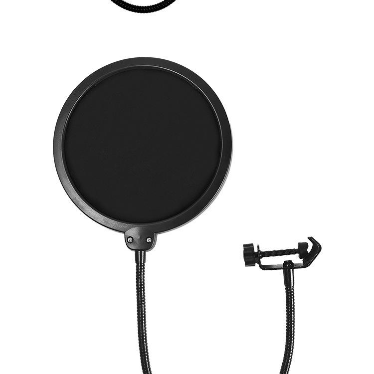Large Double Layer Nylon Pop Filter for Recording Microphones
