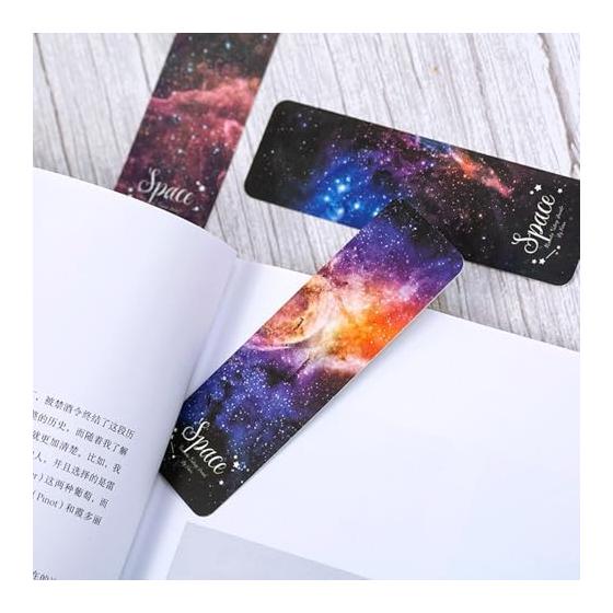 TOUFEIYUAN Bookmarks Set, 28pcs Artistic & Cute Message Cards, Starry Sky & Famous Paintings Collection, Elegant & Mysterious, High-Quality Material