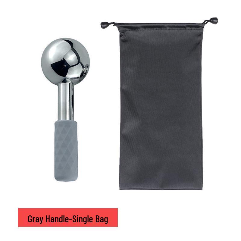 Stainless Steel Facial Ice Wave Massage Ball for Eye and Beauty Care