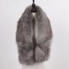 New Winter Lady Natural Luxury Real Fox Fur Scarf Shawl Full Pelt Warm Soft  Genuine Fox Fur Scarves Women Real Fur Muffler
