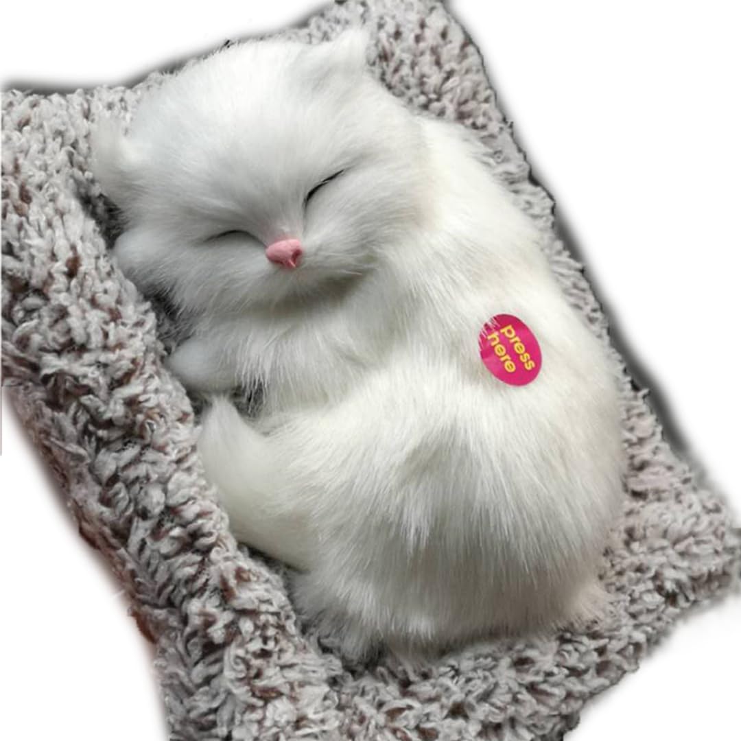 

TOMMYFIELD Cat Cute Activated Carbon Realistic Cat Plush Gold Figurine, Product, Toy, [Product Code] золотой