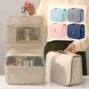 Travel Makeup Bag Waterproof Toiletries Organizer Large Capacity Women Bathroom Hook Wash Pouch Hanging Makeup Storage Bag
