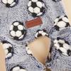 Plush Dog Pajamas for Small Dogs Girl Winter Warm Puppy Pjs Fleece Clothes Sweater Outfit Cold Weather Dog Football Sports Pet