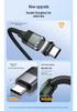 PD240W Multifunctional Magnetic Type-C Charging Cable for Apple, Huawei, Laptop & Phone