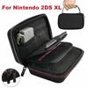 3DS LL/XL Large Hard Pouch Travel Shell Case Bag With Game Cartridge Case Holder Carrying Pocket Fit Wall Charger