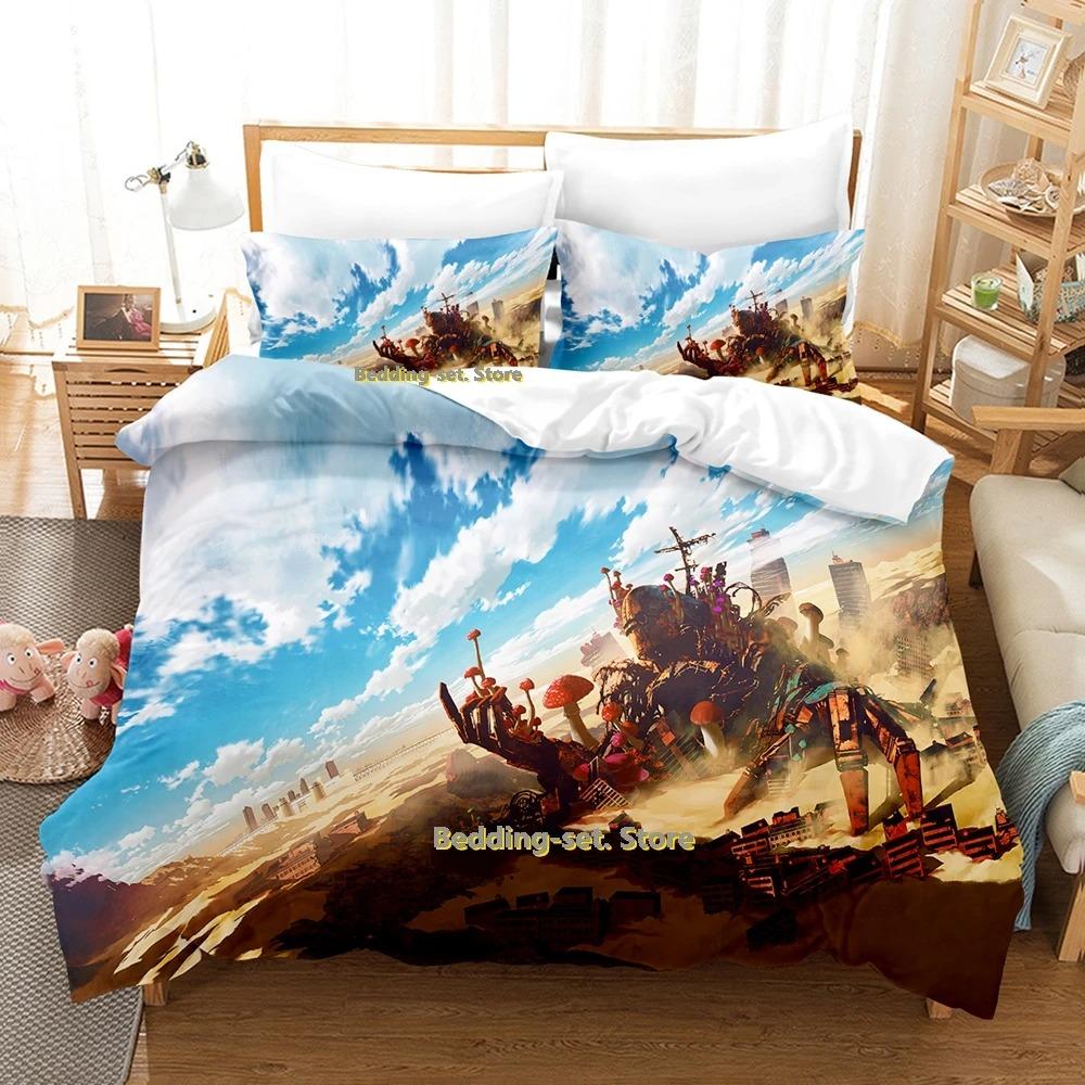Sabikui Bisco Bedding Set Single Twin Full Queen King Size Bed Set Adult Kid Bedroom Duvetcover Sets  Anime Bed Sheet Set
