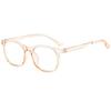 Transparent Computer Glasses Frame Women Men Anti Blue Light Square Eyewear Blocking Glasses Optical Spectacle Eyeglass Round