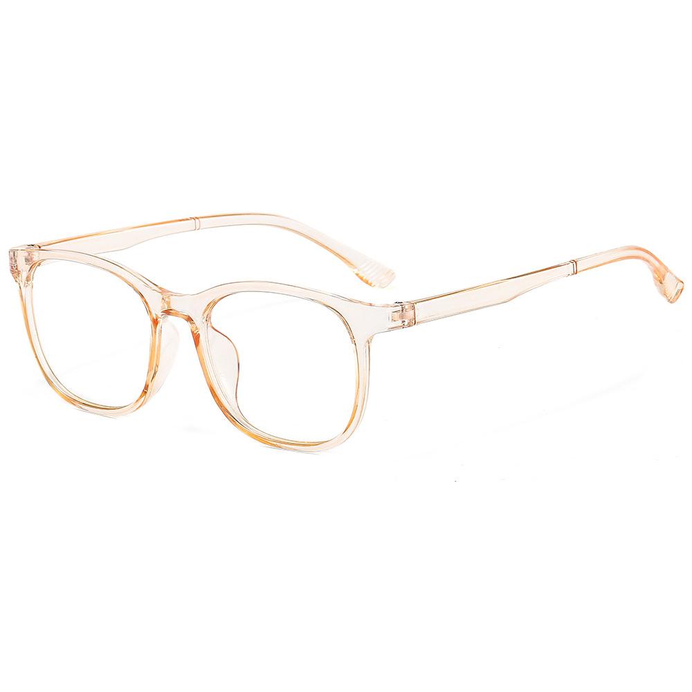 Transparent Computer Glasses Frame Women Men Anti Blue Light Square Eyewear Blocking Glasses Optical Spectacle Eyeglass Round