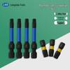 High Torque Magnetic Torx Bit Set with Colored Rubber Sleeves, T4-T40.