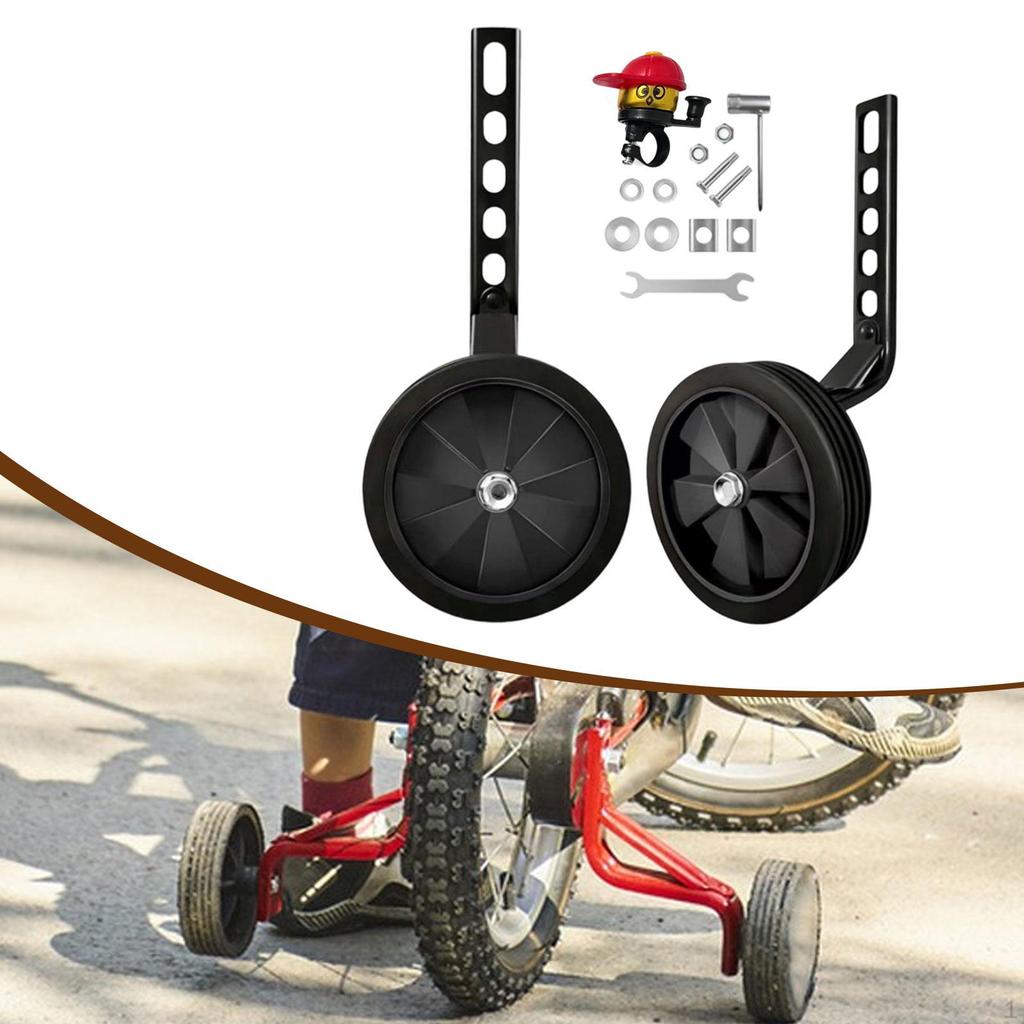 Kids Bike Training Wheels Auxiliary Wheels,Portable,Replacement,Cycling Accessories Heavy Duty