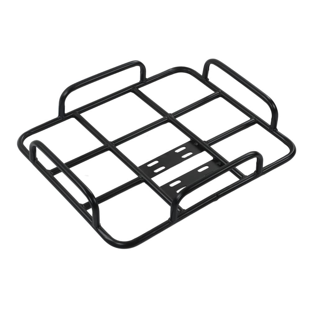 Universal Heavy-Duty Seamless Steel Tube Motorcycle Electric Rear Rack Extension Food Box Carrier (Type 1 52/42 ID)