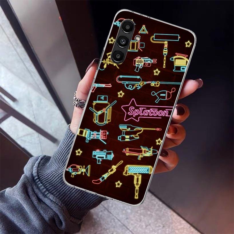 Game S-Splatoons Phone Case For Samsung Galaxy A17 A16 A15 A14 A13 A57 A56 A55 A54 A53 A37 A36 A35 A34 A33 A26 A25 A24 A23 Galax