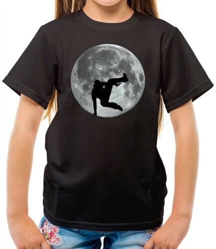 

Free Running Moon - Kids T-Shirt - free Runner Run - Space - Freerun 100