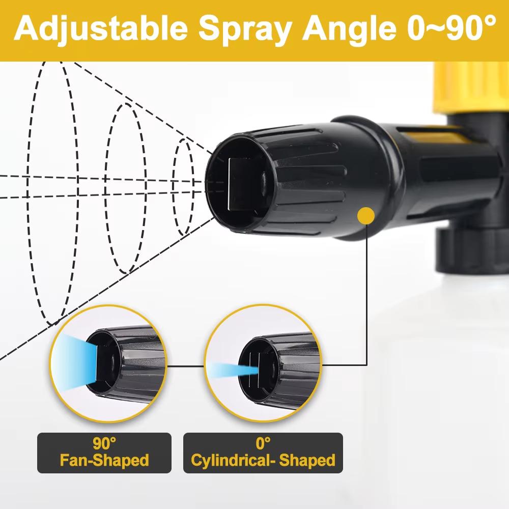 Pressure Washer Snow Foam Lance Foam Nozzle Foam Cannon Soap Gun for Ryobi Karcher Huter Makita High Pressure Cleaner
