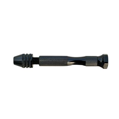Foret hélicoïdal à main pour perçage de trous en alliage d'aluminium Mini micro perceuse à main en aluminium avec mandrin hélicoïdal
