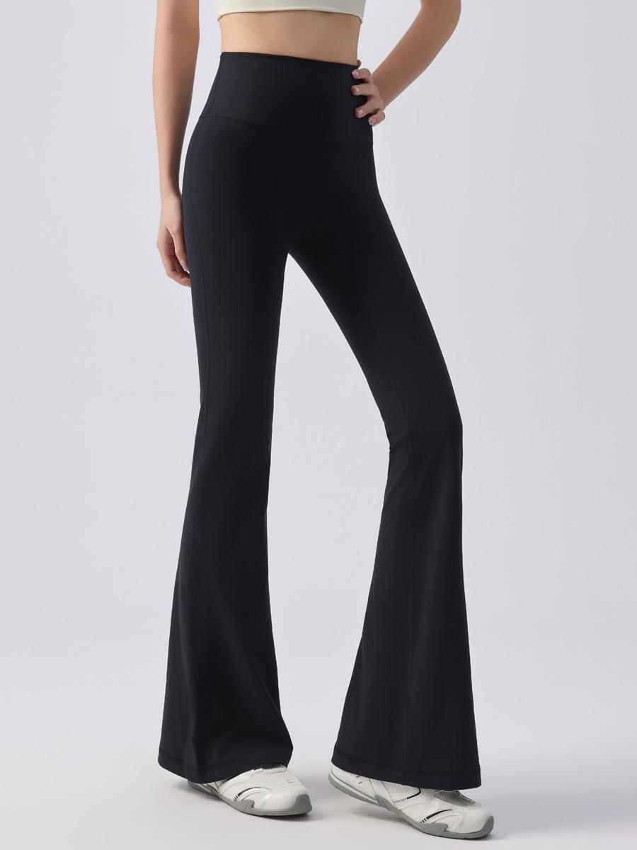 Women s High Waist Flare Yoga Pants - Slimming & Butt Lifting Fitness Tights Medium/6