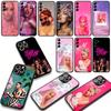 Phone Cover for Samsung Galaxy A55 A54 A25 A36 A17 A26 A35 A33 A34 A14 A37 S8 S9 S20 S21 FE S10 Plus Case Doja Cat Casing