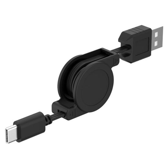 Type-C Retractable Data Sync Phone USB 3.1 Charging Cable Cord for Android iOS