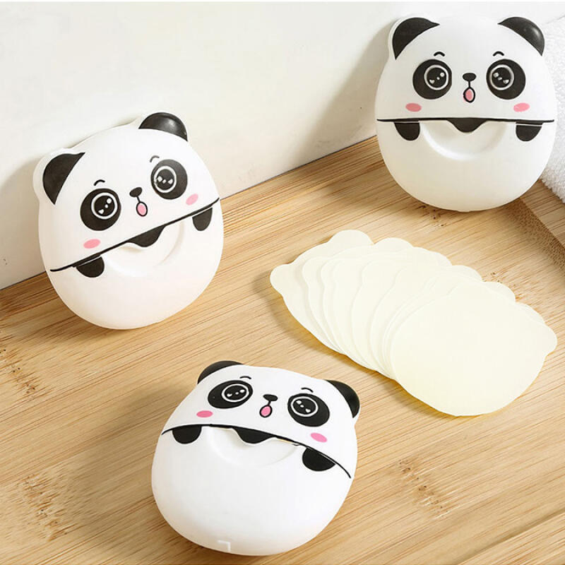 Panda Portable Handy Disposable Paper Soap