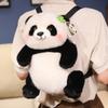 Plush Panda Toy Cartoon Child Bedroom Decoration Scene Doll Raccoon Backpack