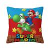 Marios  Game Cartoon Pillow Case Cushion Cover Creative Polyester Decor Pillowcase for Seat 18"