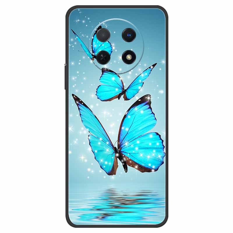 Für Huawei nova Y91 Hülle Weiches TPU Silikon Niedliche Katzen Abdeckung für Huawei Nova Y 91 STG-LX1 Handyhüllen NovaY91 Coole Fundas Coques