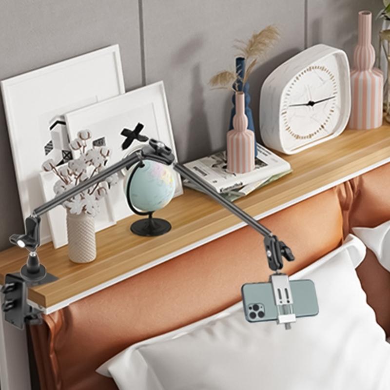 Aluminum Alloy Magics Arm Support Brackets with Secure Locking, Unshakable Stability with 1/4 3/8 Screw for Use