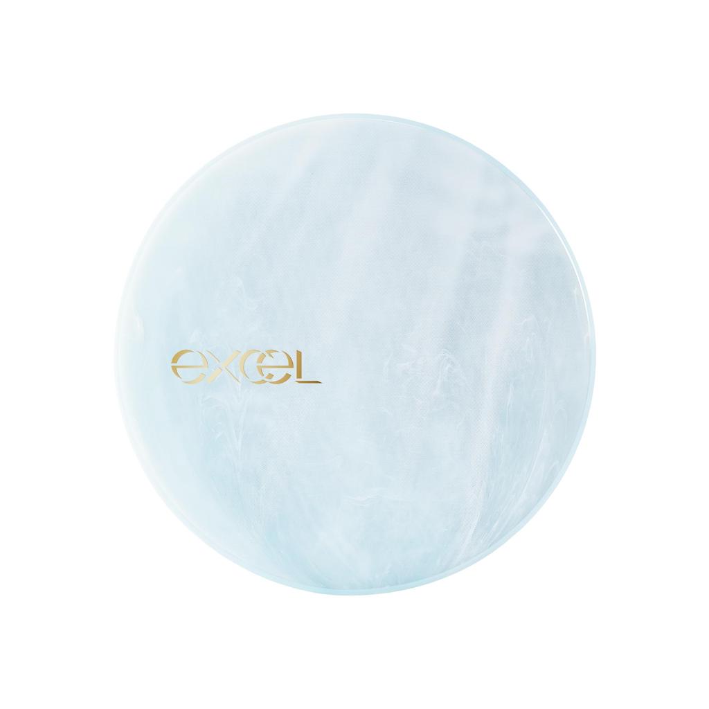 excel Protective UV Retouch Powder with Puff, Clear Beige, Limited Edition, Face Sunscreen