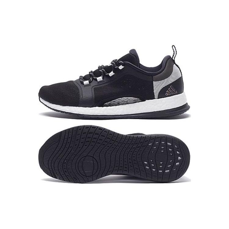 Adidas Pureboost X Tr 2 Minimalist Comfortable Fabric Cushioning Durable Support Low-Top Running Shoes Women Running Shoes Black White BB0699
