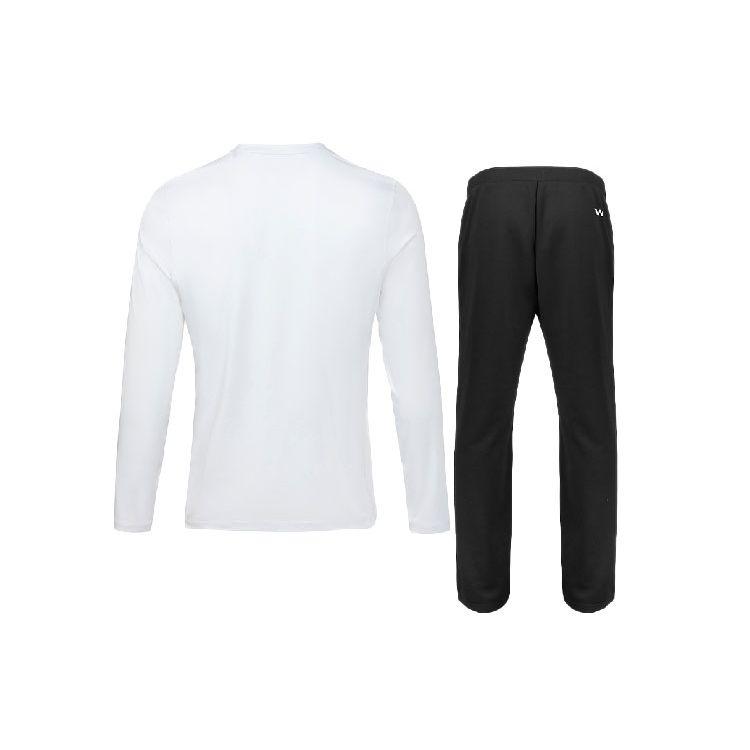 Under Armour Solid Color Slim Fit Crew Neck T-Shirt And Long Pants Casual Sports Set Men Sports Set 22600307-100+21500737-001