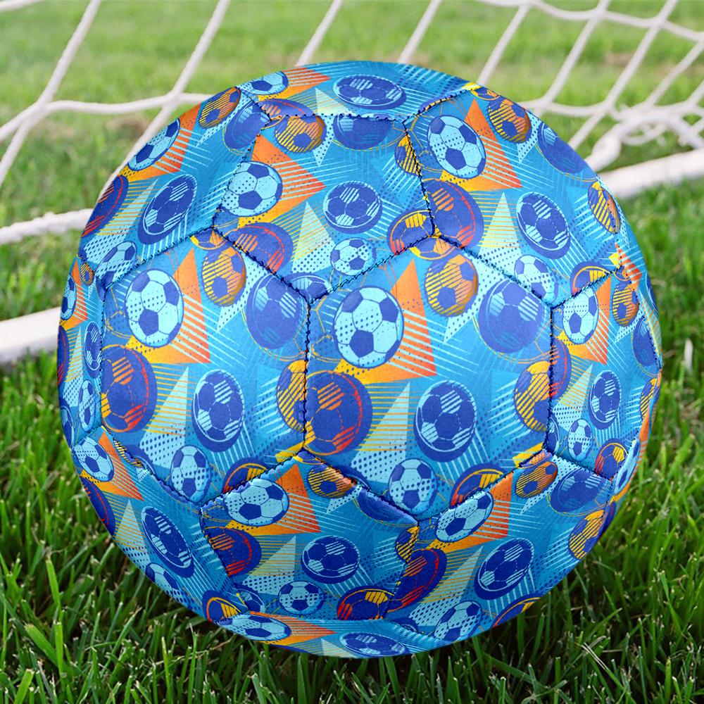 1pc Soccer Ball Soccer Ball Size 5 Football Machine Sewn Indoor/Outdoor Universal Football Q43 Size 5