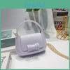 Pvc Jelly Bag Small Crossbody Childrens Purse With Chain For Daily Use