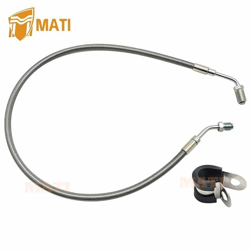 Front Right Brake Hose Line for Polaris Sportsman Magnum Trail Boss Trail Blazer Xplorer Xpress Xpedition 250 300 325 350 400