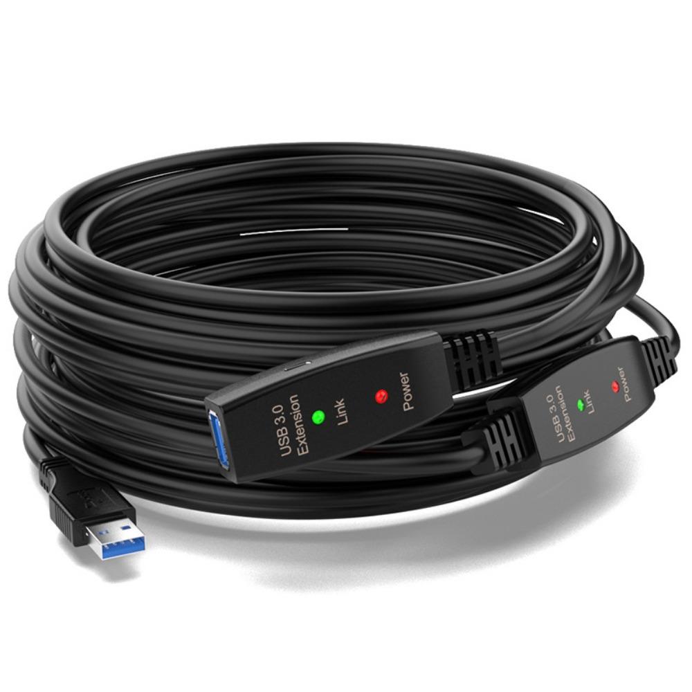 10m USB3.0 Extension Cable High Speed Data Sync for Conference Camera Electronic Whiteboard