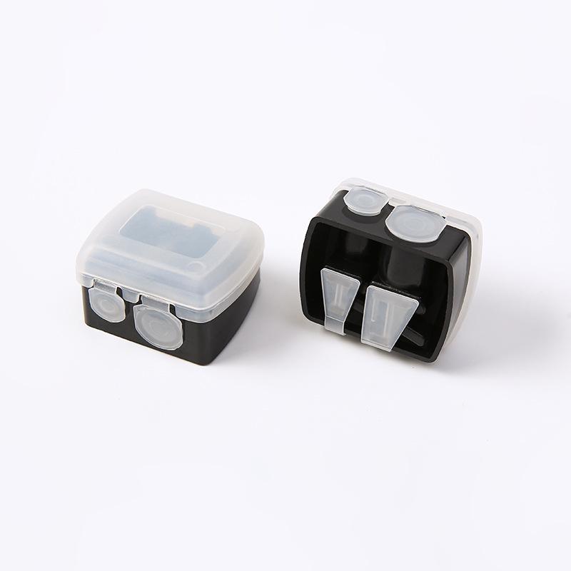 Dual-Hole Sharpener for Eyebrow, Eyeshadow, Lip Liner, and Lipstick Pencils