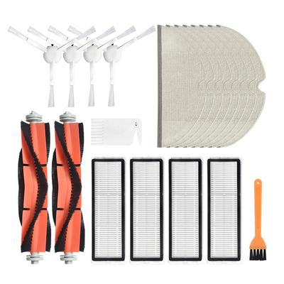 Mop Cloth Side Brush Main Brushes Filters for Mijia 1C Sweeping Mopping Robot Vacuum Cleaner Roller Brush Mopping Rags Filter
