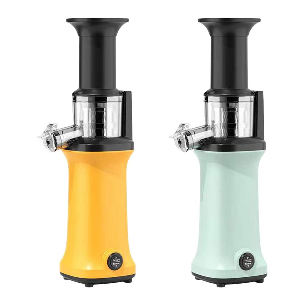 Slow Masticating Juicer Easy to Clean Large feed Slot for Sport Travel Orange