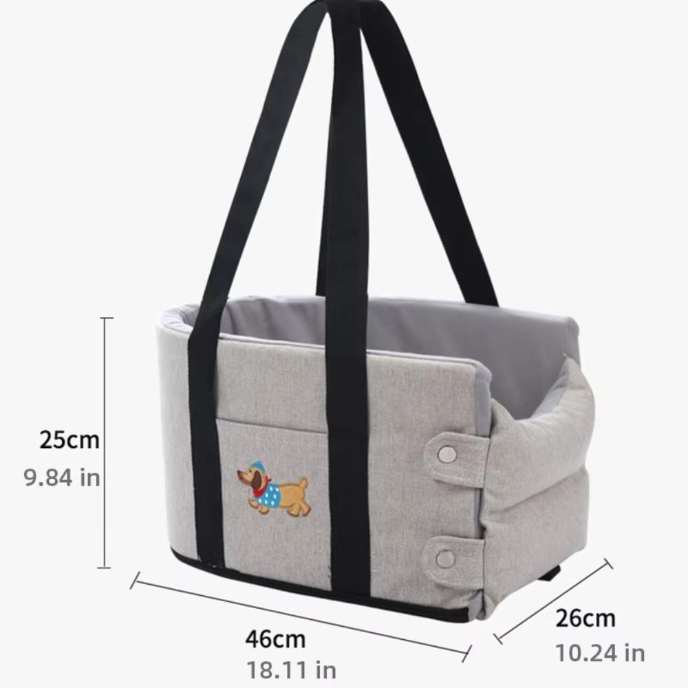 Gorący Uroczy Zwierzę Domowe Samochód Bagaż Duża Pojemność Wielofunkcyjny Samochodowy Fotelik Bezpieczeństwa dla Zwierząt Wygodny Pies Samochodowy Plecak Podróże na Zewnątrz