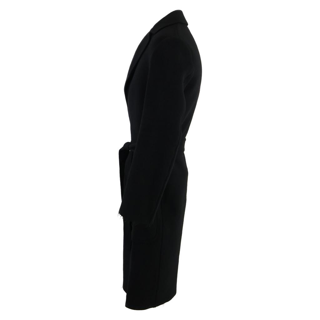 HELMUT LANG 16-6309101 Black Insight Out Wool Coat coat S blackUsed