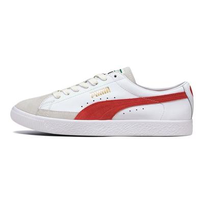 Basket Vtg Low Top Sneakers Unisex Sneakers White Red Gray 374922-02