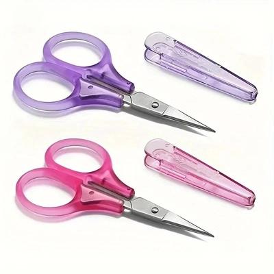 1pc Mini Craft Scissors Set Precision Detail Cutters Ideal for Paper Cutting, Scrapbooking, Beauty & Sewing Craft Scissors