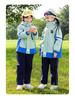 Kinder Frühjahrs- und Herbst-Windbreaker 3-teiliges Uniform-Set für Grundschule, Sport und Winterkindergarten.