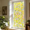 Kreative Farvede Glas Rapsblomst Bi Køkken Badeværelse Væg Stue Balkon Dekoration Klistermærker