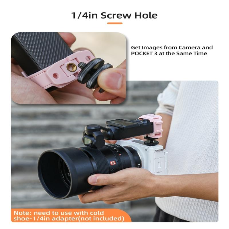 Quick Release Adapter Mount For Pocket 3 Accessories Windshield Adapter Fixed Frame Tabletop Accessories