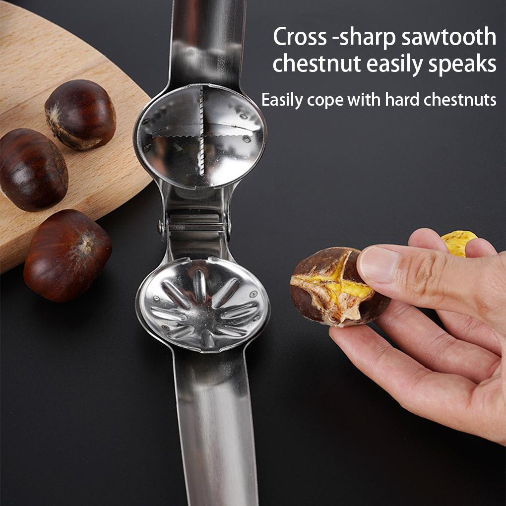 Stainless Steel Chestnut Clip Accessory Home Walnut Pliers Opener Kitchen Tools Household Sheller Machine Gadgets