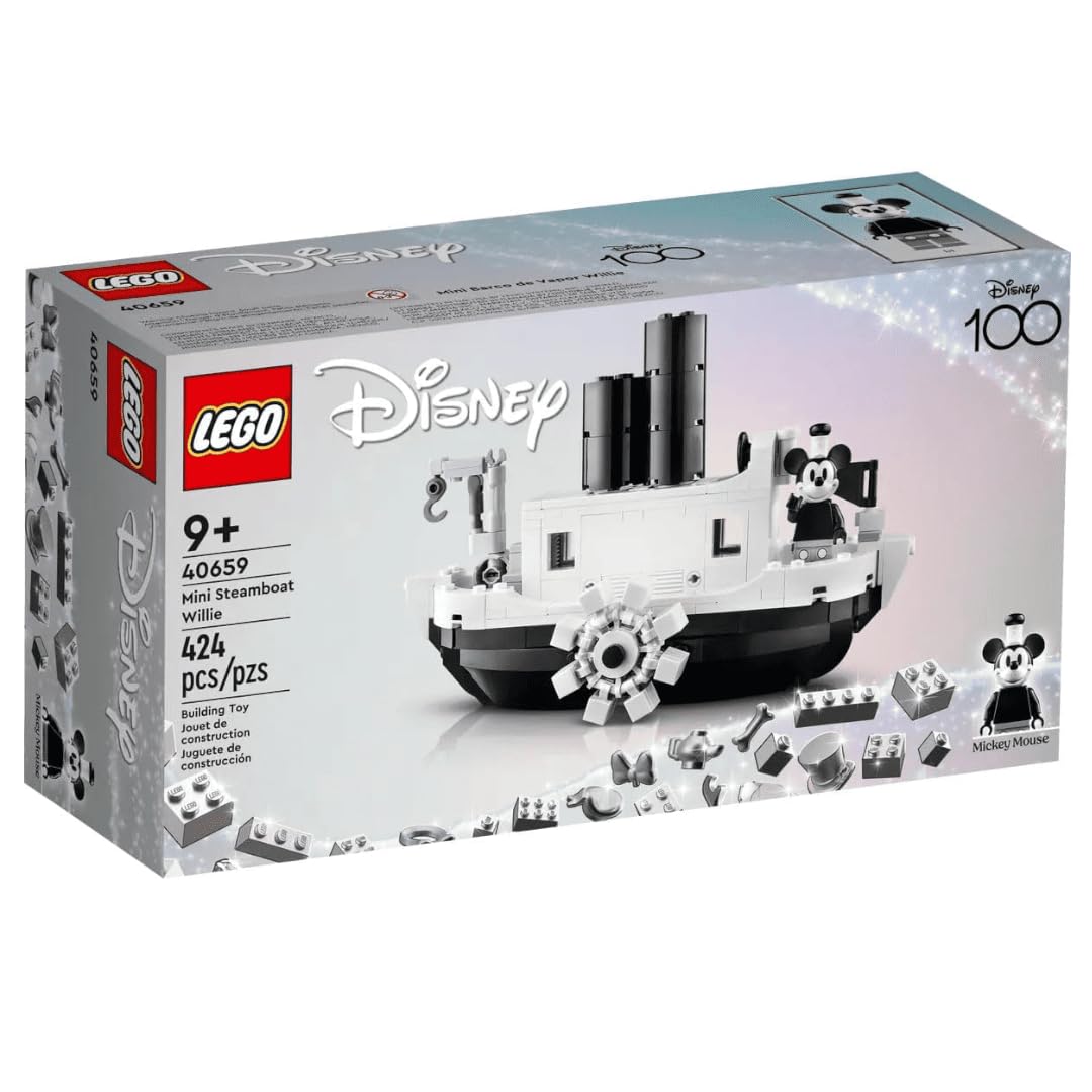 LEGO Мини Пароход Вилли Эксклюзив GWP (40659, 424 шт.).