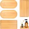 Bambus Teetablett Holz Untertasse Blumentopf Tablett Tassenunterlage Untersetzer Teller Für Küche Dekorative Platte Kreativer Untersetzer Kaffeetassenmatte